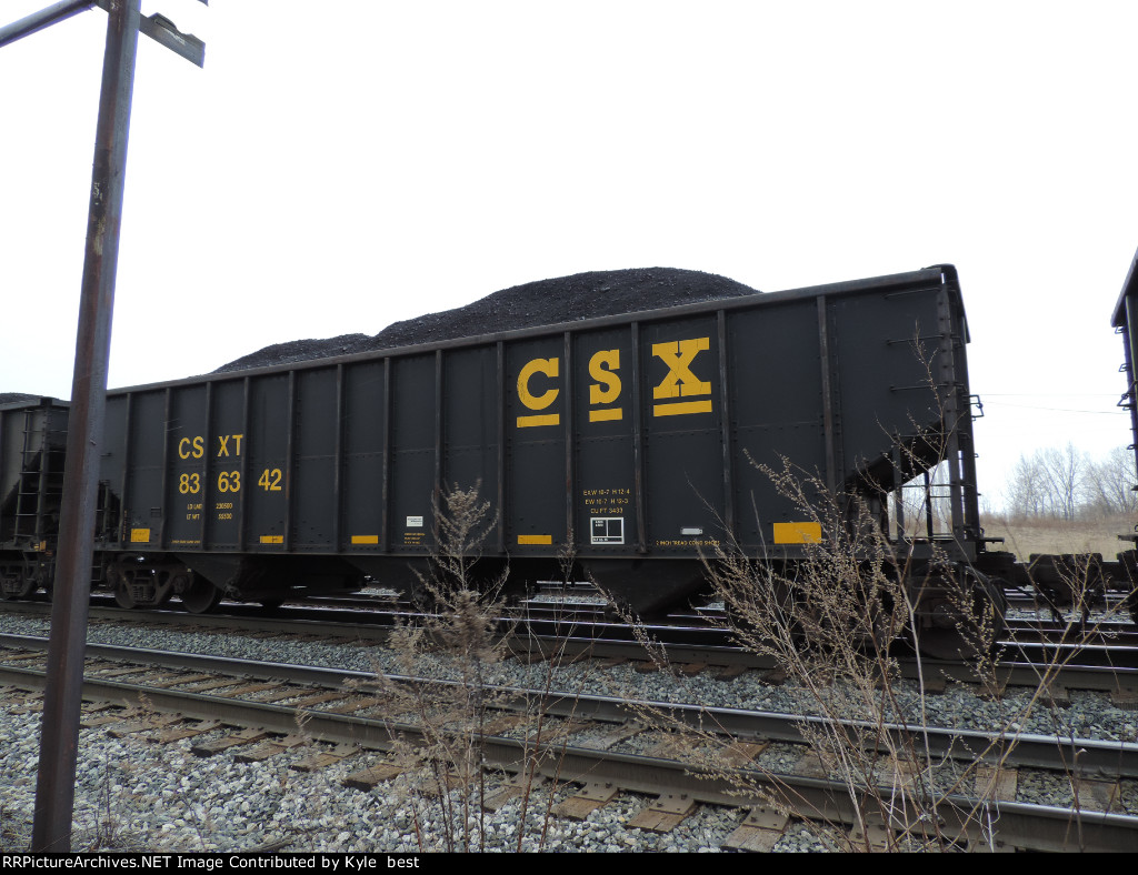 loaded coal car 